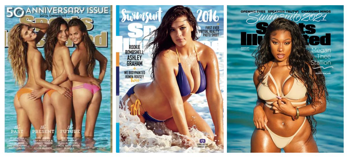 Three SI Swimsuit Covers all photographed by James Macari.